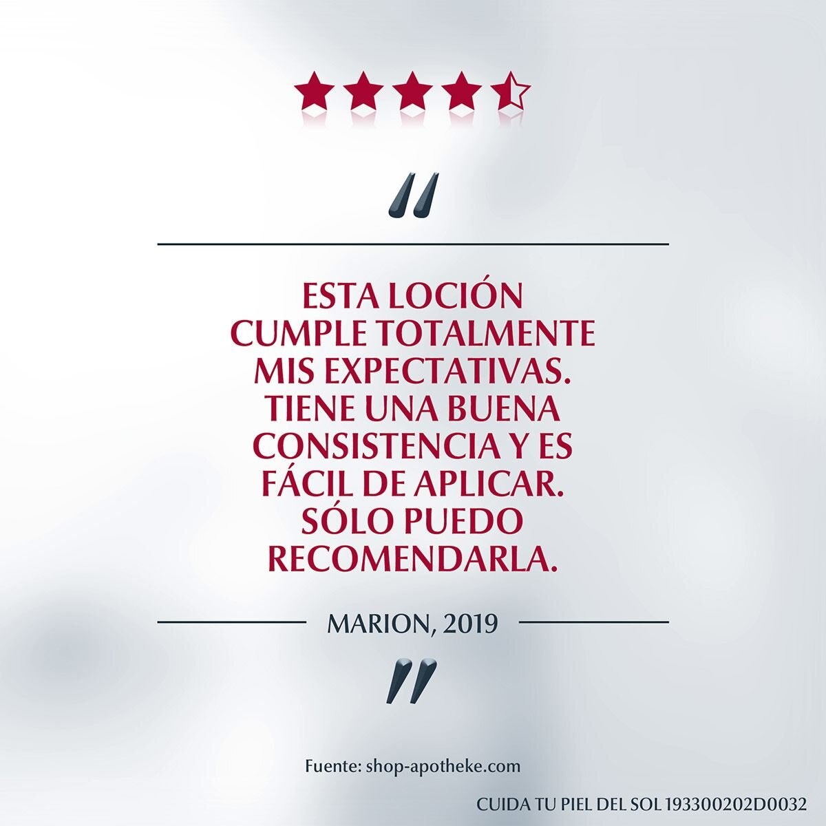 Eucerin Sun Loción Muy Ligera FPS 50 150 ml image number 4