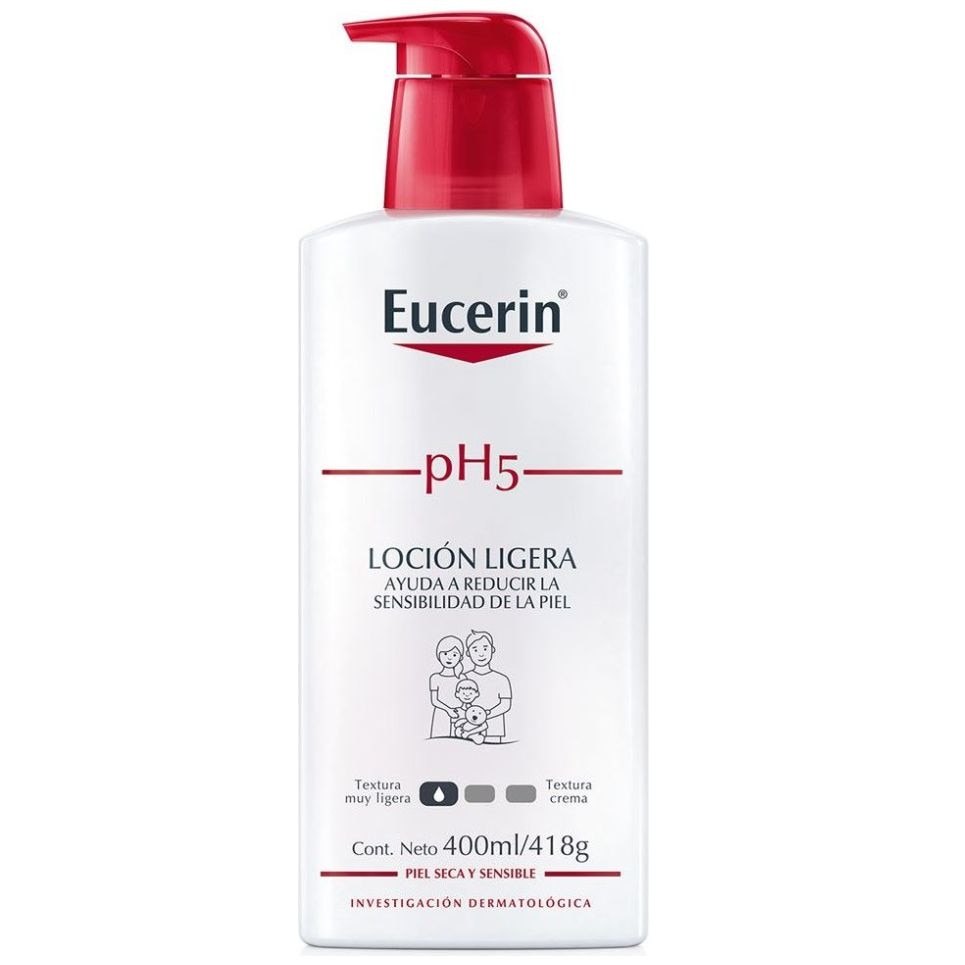 Eucerin PH5 Loción Corporal Ligera Piel Seca y Sensible 400 ml image number 0