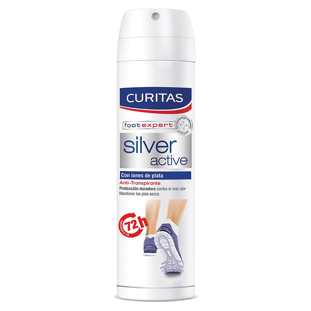 Curitas Desodorante Antimicótico Silver Active 48 H Protección Del Mal Olor image number 0