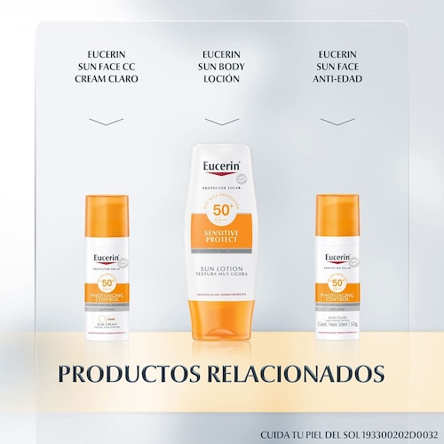 Eucerin Sun Cc Cream Fps 50+ (Tono Medio) 50Ml
