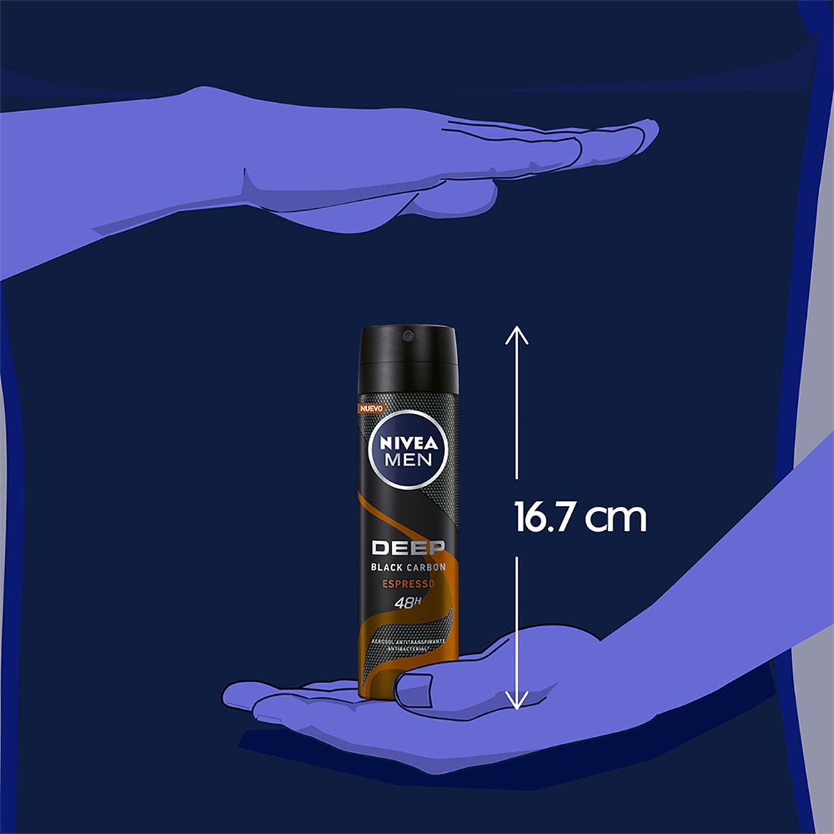 Desodorante Antitranspirante Hombre Deep Espresso Spray 150 ml image number 4