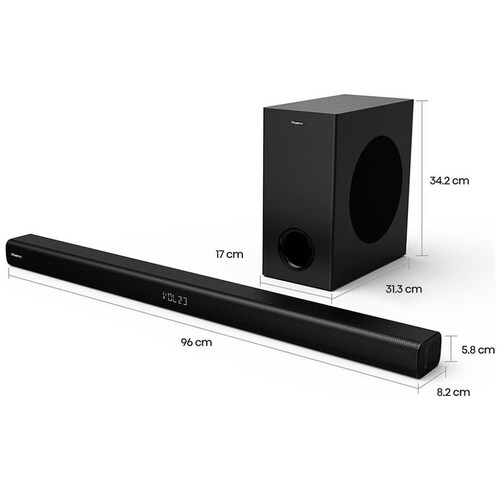 Barra de Sonido 2.1 Hisense Hs218