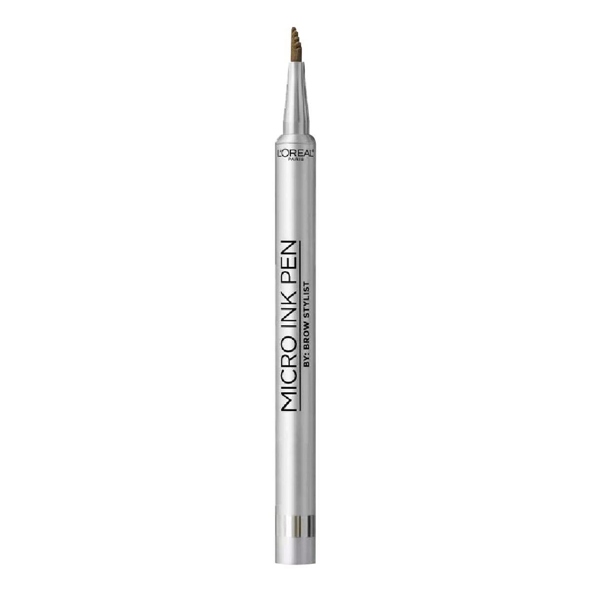 L’Oréal Paris Delineador de Cejas Micro Ink Pen Light Brunette 1 ml image number 2