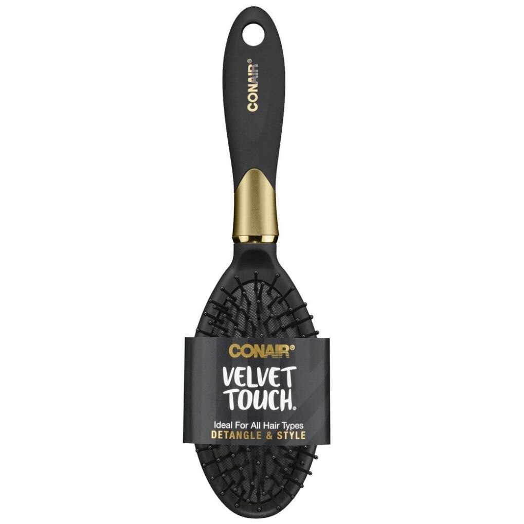Conair Cepillo Ovalado Velvet Touch Dorado image number 0