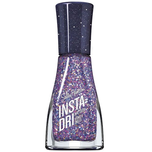 Esmalte Sally Hansen Insta-Dri 483 Morado Glitter Grape Shifter