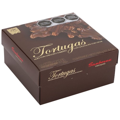 Estuche Tortugas Chocolate de Leche Sanborns