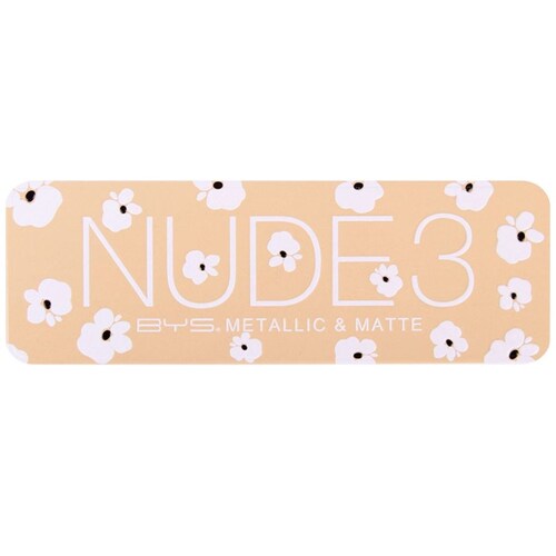 Nude 3 Eyeshadow Tin 12 Piece