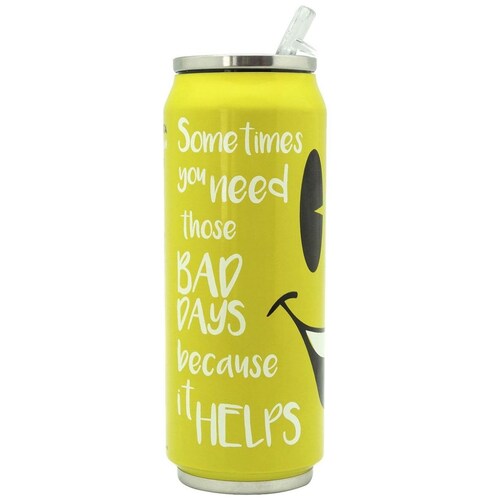 Vaso Term Acero Inoxidable Emoji Running