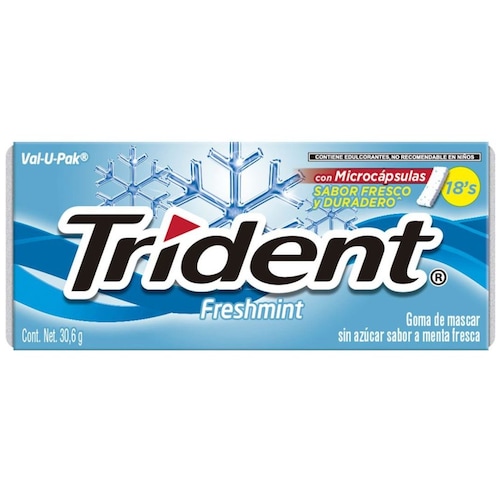 Chicles Trident V.pack Freshminc