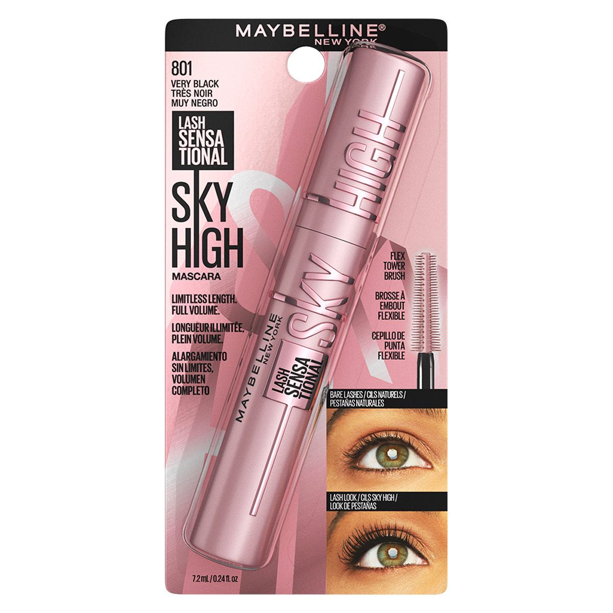Maybelline New York Máscara Para Pestañas Lash Sensational Sky High Lavable image number 0