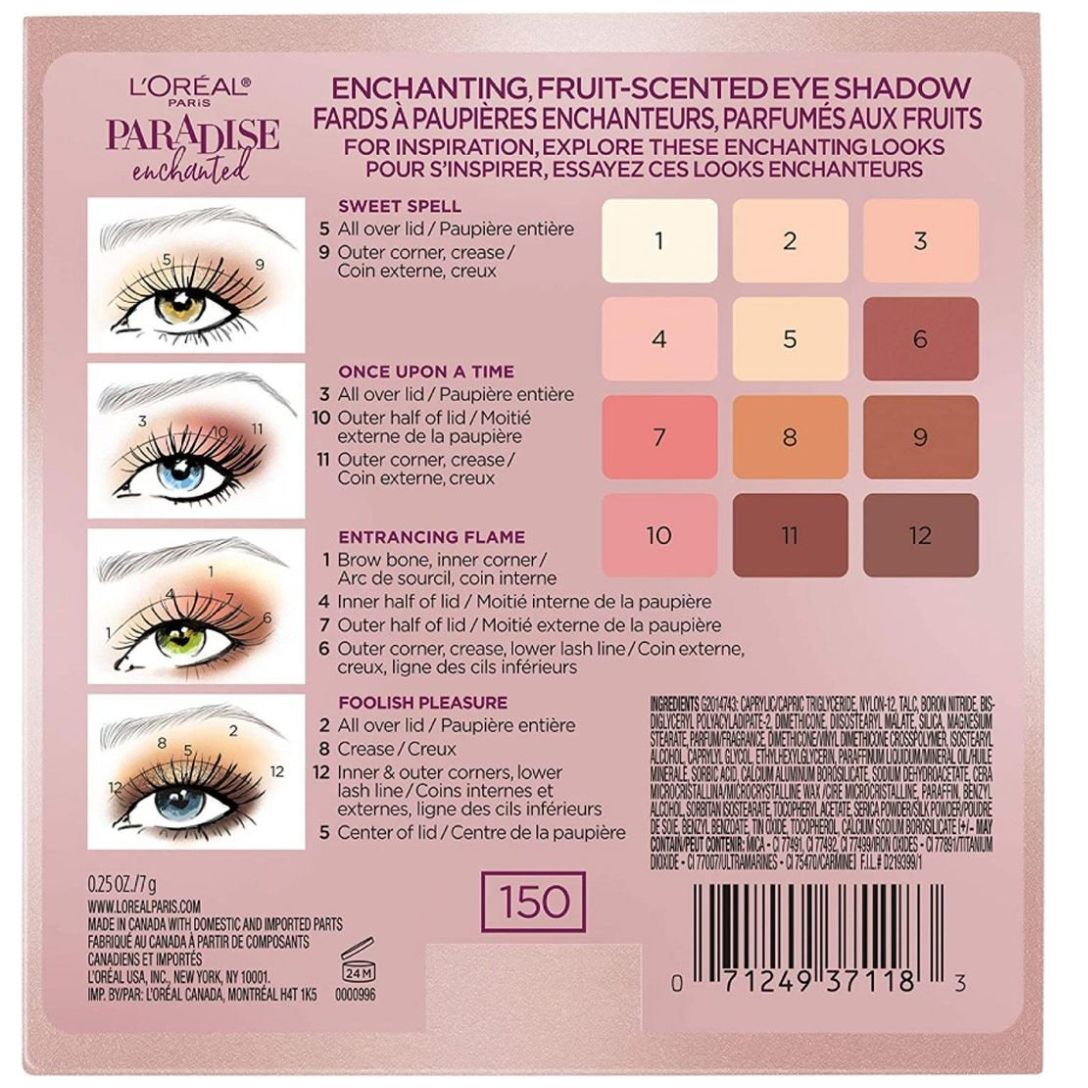 L’Oréal Paris Paleta De Sombras Para Ojos Paradise Enchanted 7G image number 2