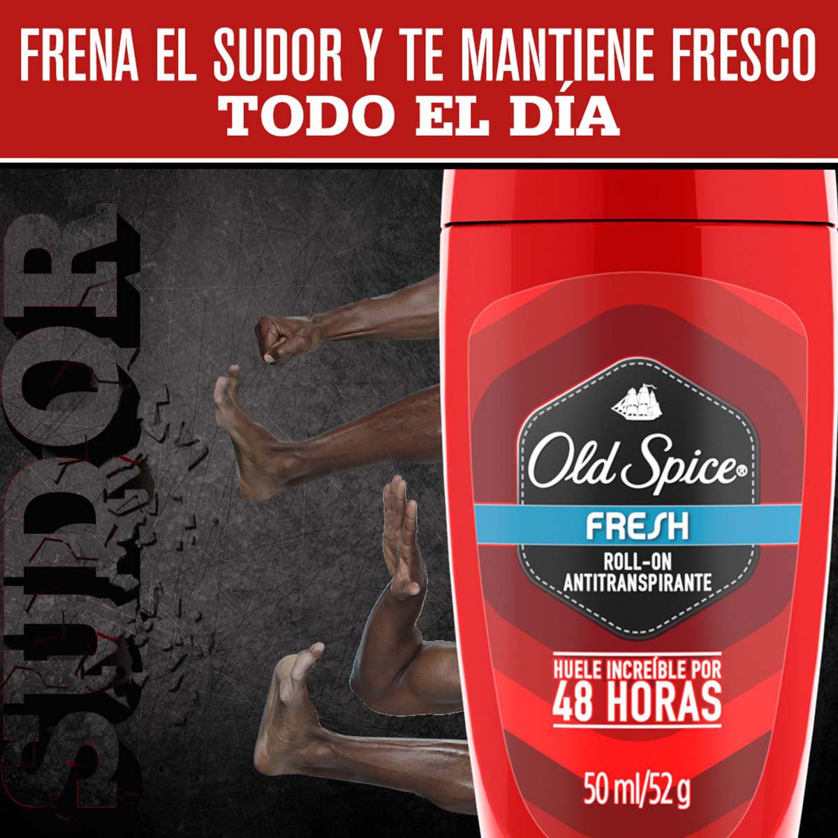 Desodorante Old Spice Roll On Hombre Fresh 50 ml image number 1