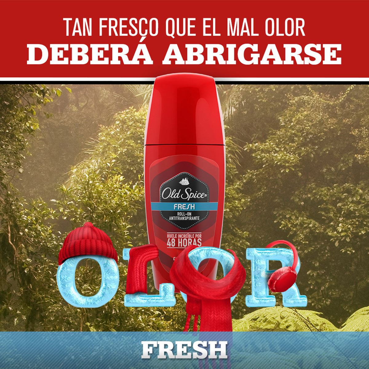 Desodorante Old Spice Roll On Hombre Fresh 50 ml image number 3