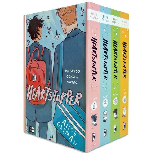 Paquete Heartstopper Volumen 4 Edición Limitada