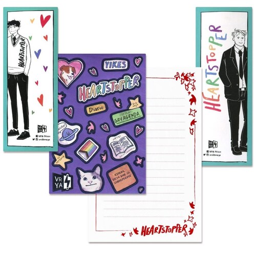 Paquete Heartstopper Volumen 4 Edición Limitada