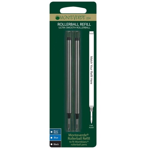 Repuesto Rollerball Negro Monteverde