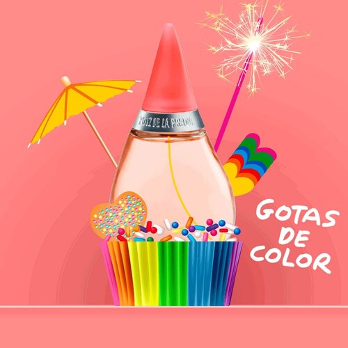 Eau de Toilette Agatha Ruiz de la Prada Gotas de Color 100 Ml para Mujer