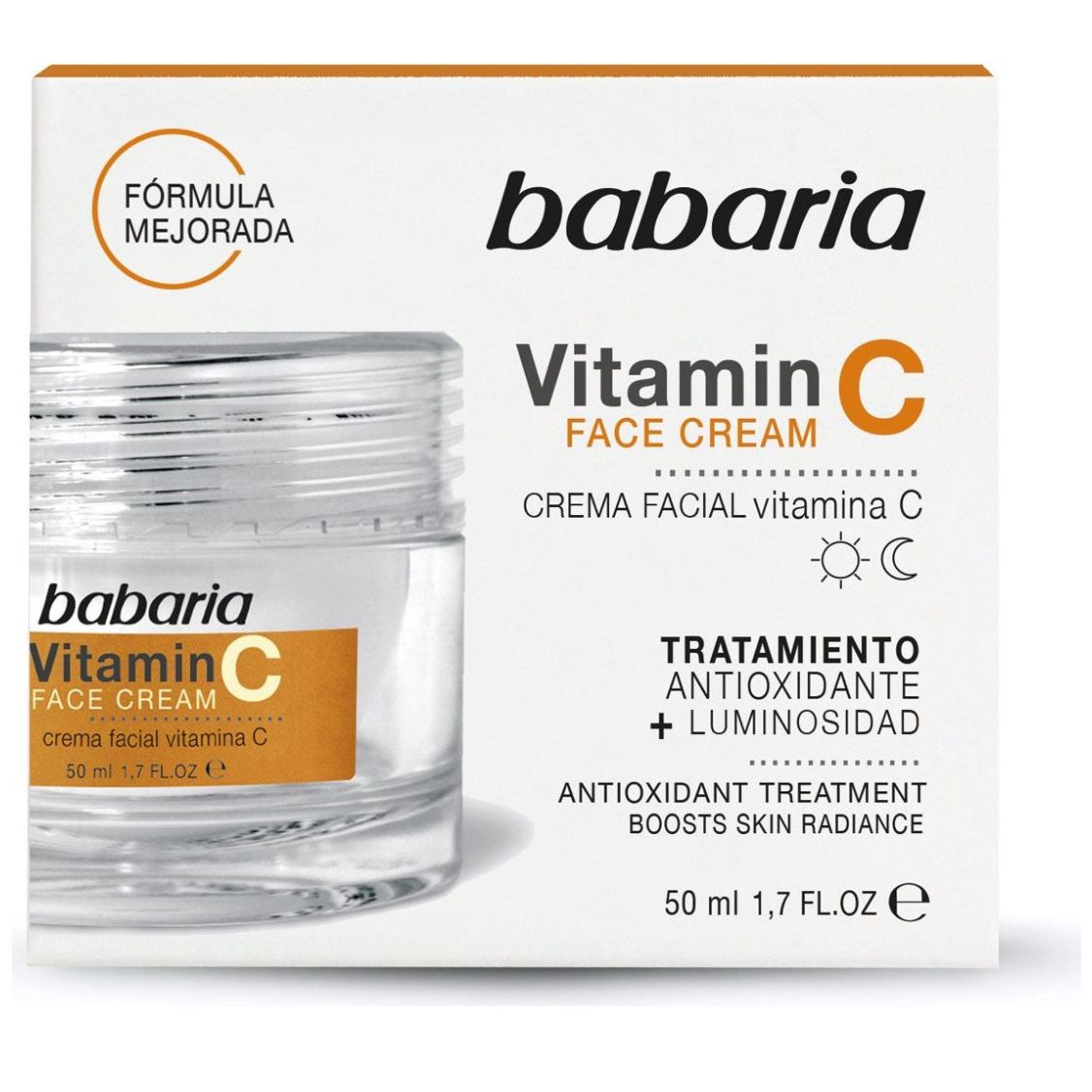 Babaria Crema Facial con Vitamina C Para Piel Grasa de 50 ml image number 0