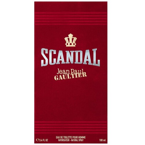 Jean Paul Gaultier Scandal For Him Edt 100Ml Perfume para Hombre