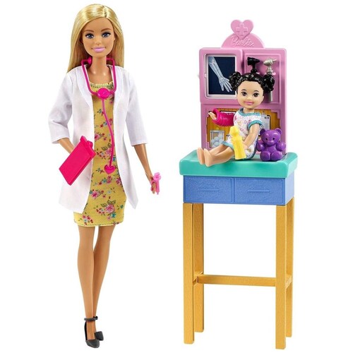 Barbie Muñeca Médico Mattel