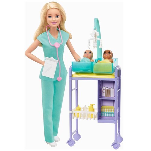 Barbie Muñeca Médico Mattel