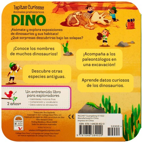 Suave y Tierno Dinosaurios Travieso