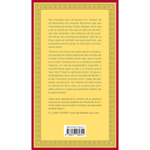 El Libro Tibetano de la Vida y de la Muerte