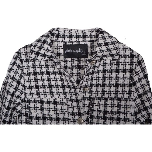 Saco para Mujer con Estampado y Botones Philosophy Jr