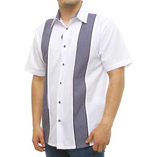 Camisa Casual Manga Corta para Hombre Cancumisa