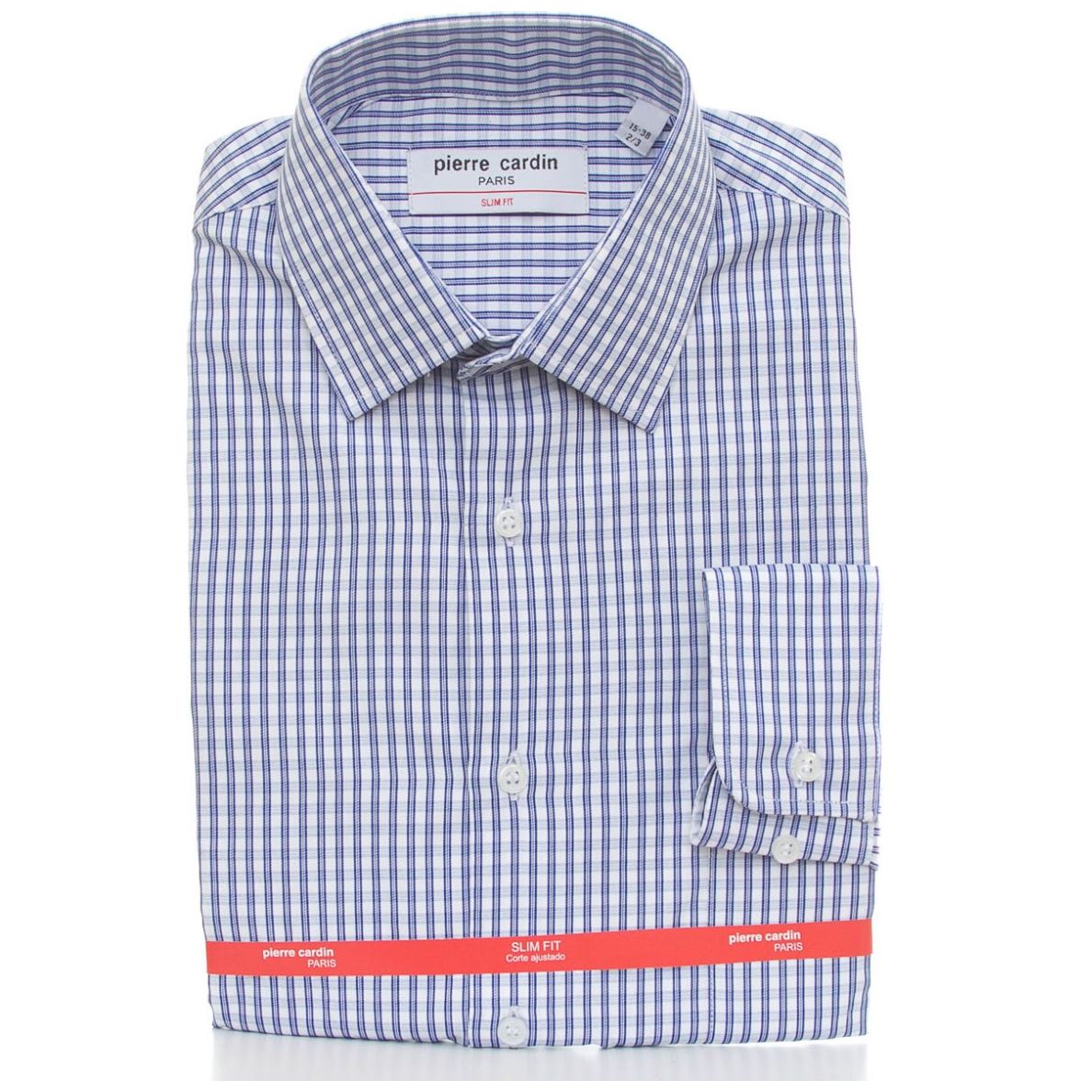 Camisa Slim Fit de Vestir para Hombre Pierre Cardin