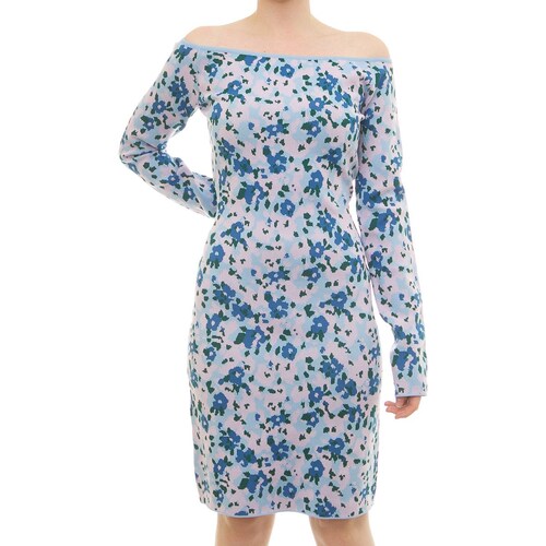 Vestido Corto Manga Larga  para Dama Fukka