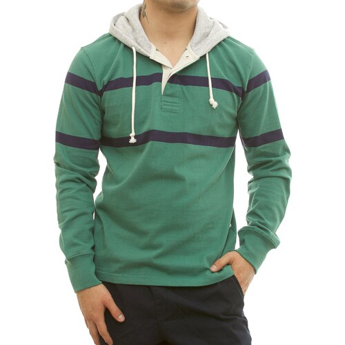 Hoddie a Rayas con Capucha para Hombre J.opus