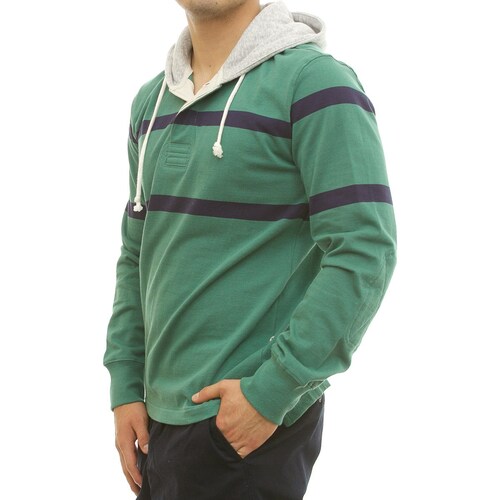 Hoddie a Rayas con Capucha para Hombre J.opus