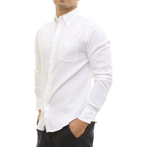 Camisa Casual Manga Larga de Lino para Hombre J.opus