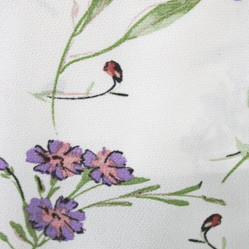 Pantalón Kitana Corte Recto Diseño Estampado de Flores para Mujer
