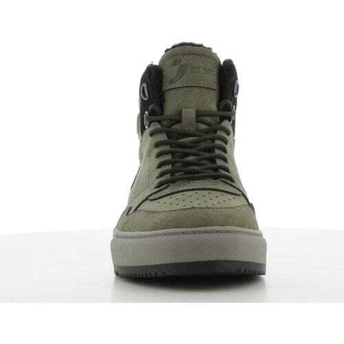 Tenis Bota para Hombre Verde Sprox