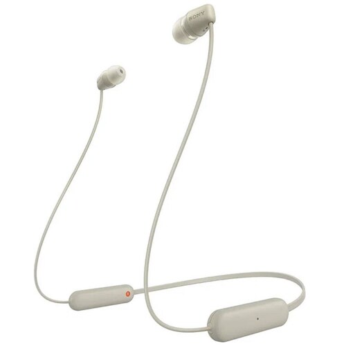 Audífonos Inalámbricos Sony Wi-C100 Beige