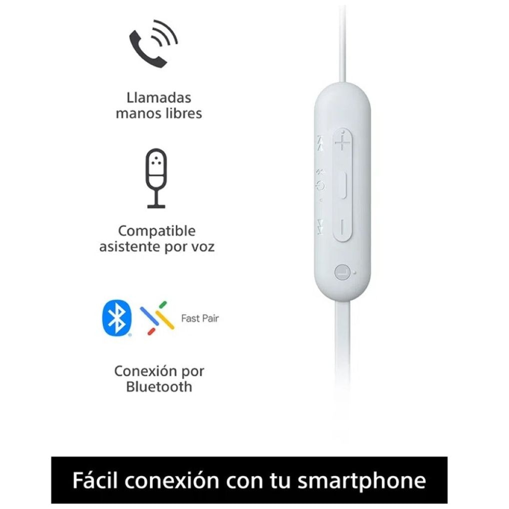 Audifonos sony bluetooth blancos hot sale