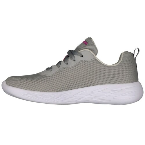 Tenis para Niña con Agujeta Gris Skechers