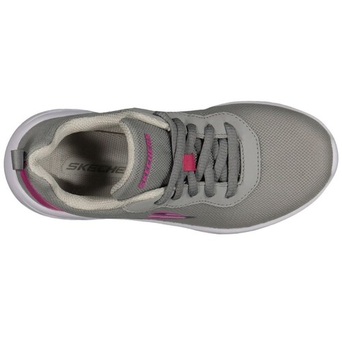 Tenis para Niña con Agujeta Gris Skechers