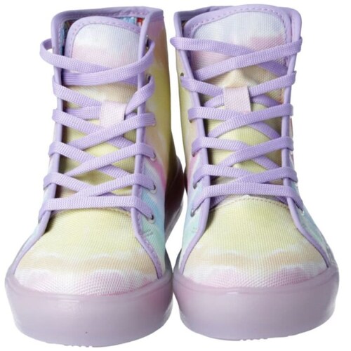 Tenis Bota para Niña con Agujeta 18-21 Morado Distroller