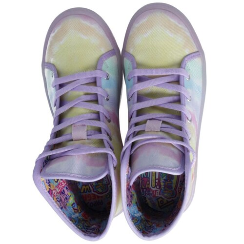 Tenis Bota para Niña con Agujeta 18-21 Morado Distroller