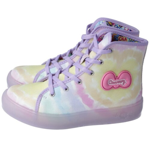 Tenis Bota para Niña con Agujeta 18-21 Morado Distroller