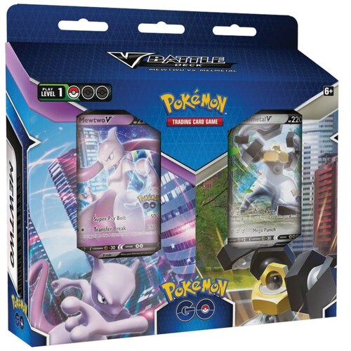 Tarjetas Pokémon Tcg V Battle Deck Bundle Melmetal Vs Mewtwo