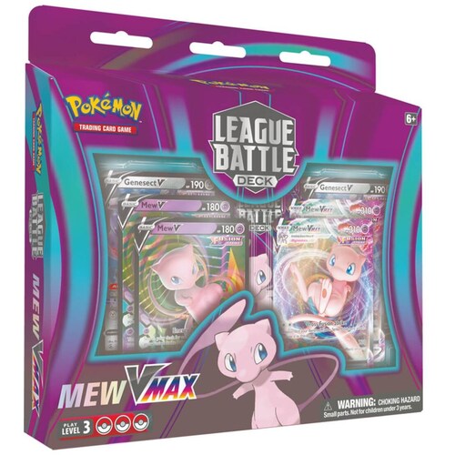 Tarjetas Pokémon Tcg Mew Vmax League Battle Deck