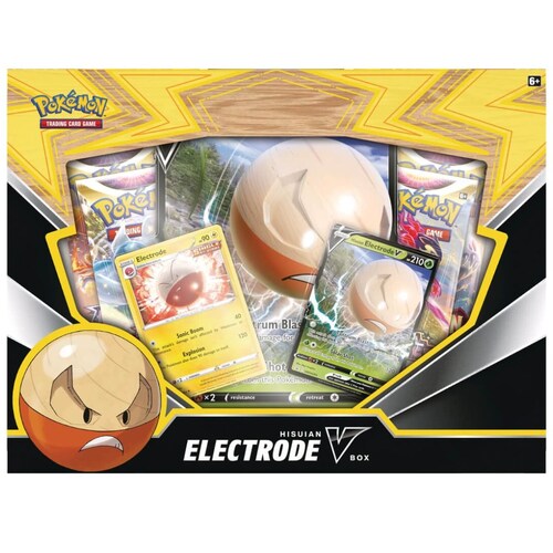 Tarjetas Pokémon Tcg Hisuian Electrode V Box