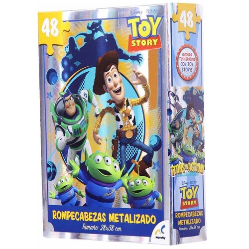 Rompecabezas Metalizado Toy Story 48 Pzas