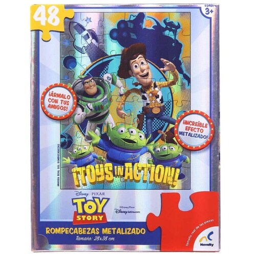 Rompecabezas Metalizado Toy Story 48 Pzas