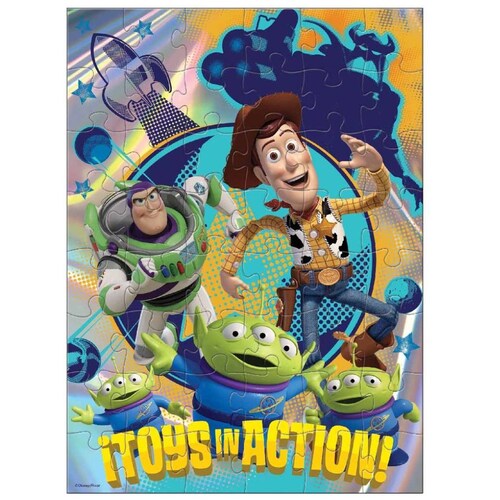 Rompecabezas Metalizado Toy Story 48 Pzas