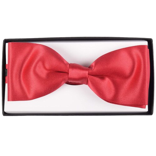 Moño para Hombre Liso Rojo Nuova Generazione